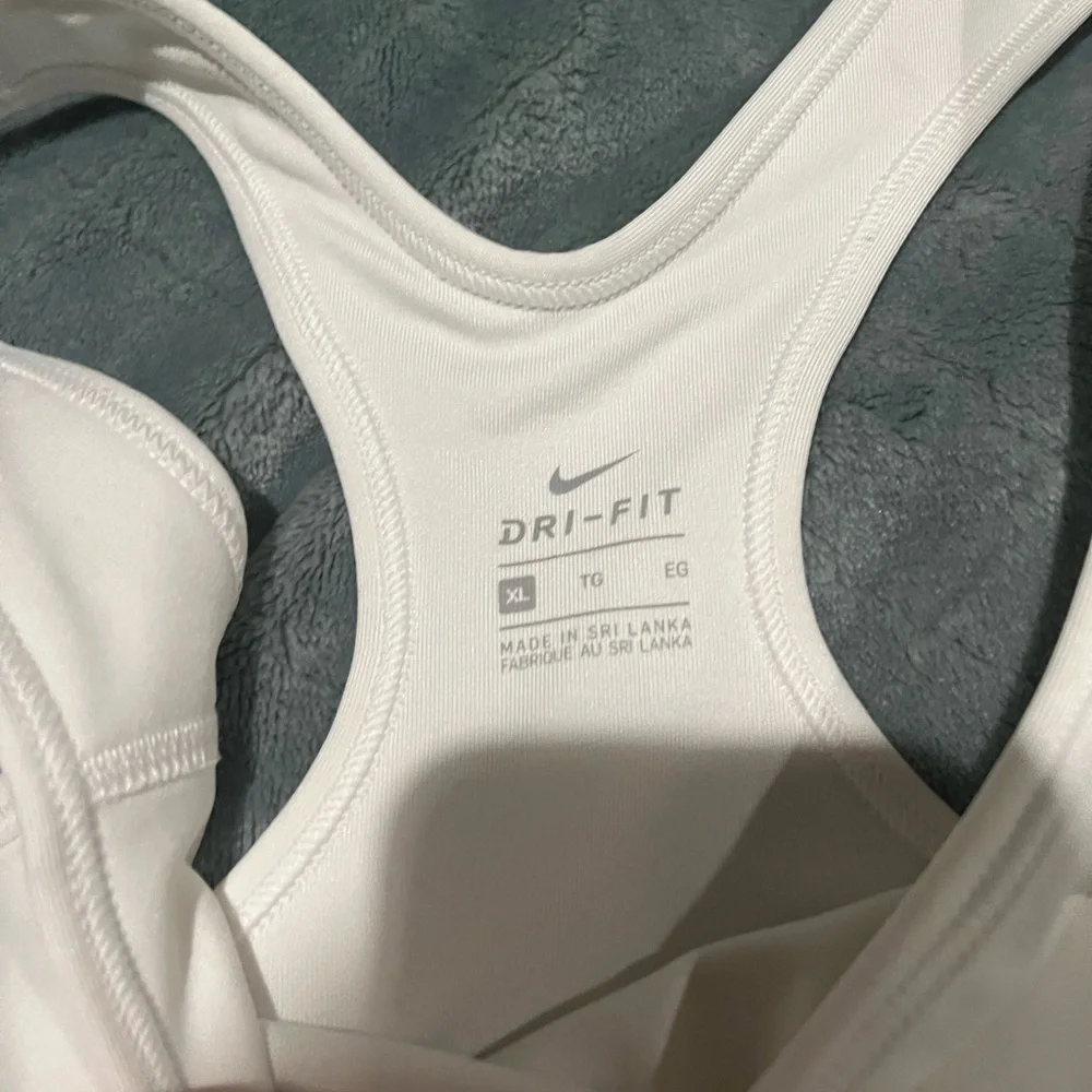 Nike Dri-FIT‎ White Sports Bra